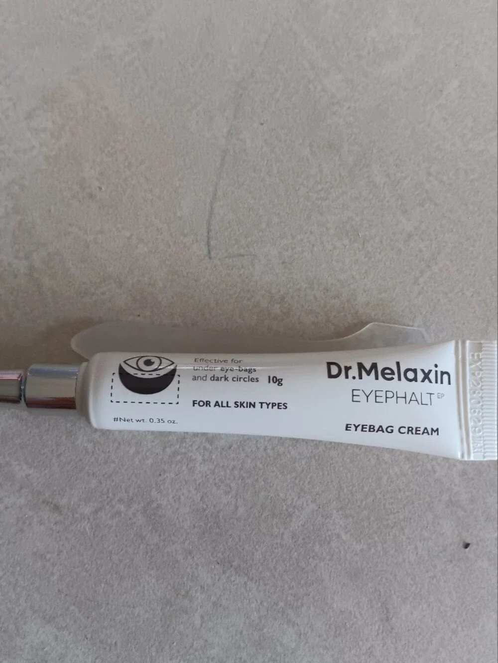 Dr. Melaxin Eyephalt Eyebag Cream Expires 2028 10g.